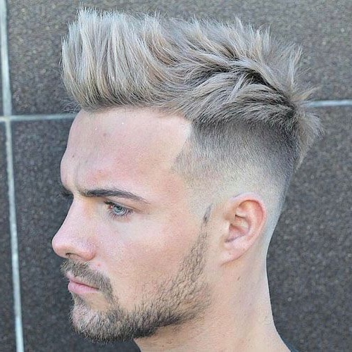 coiffure homme dégradé court