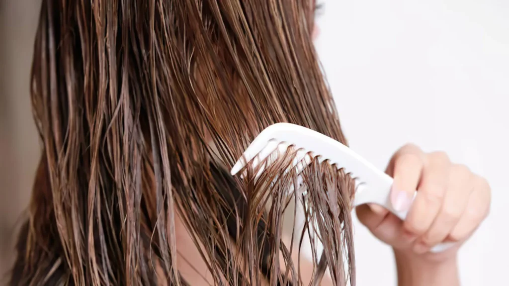 Séchage des cheveux à l’air libre