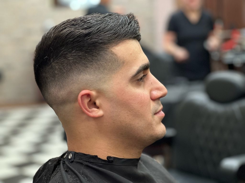 Dégradé progressif homme