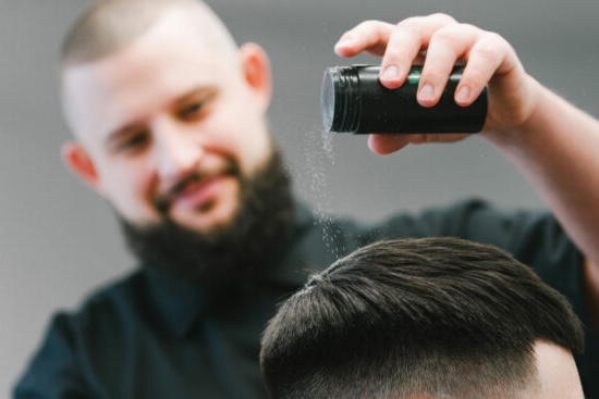 Poudre coiffante homme