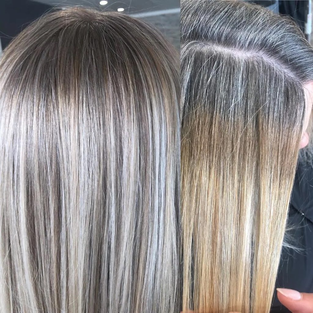 Blending grays