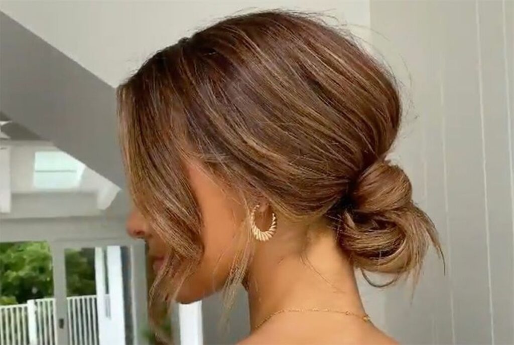 coiffure cheveux mi long simple et rapide
