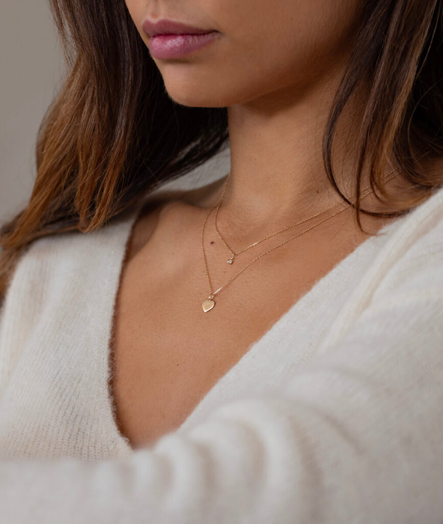 Offrir bague et pendentif - signification