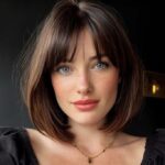 Coupe aux carré avec frange : les styles tendance à adopter coupe-aux-carre-avec-frange