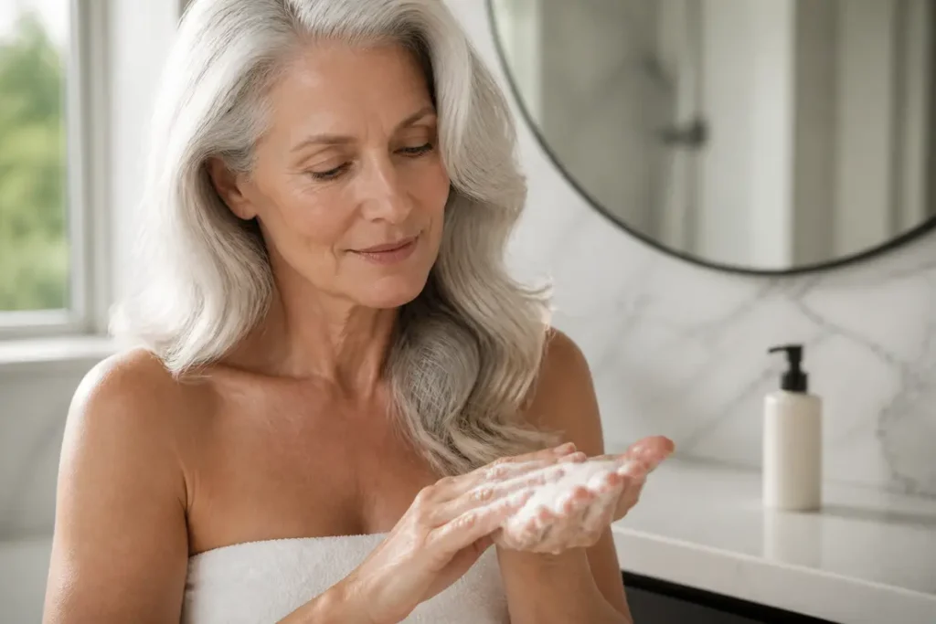shampoing-pour-cheveux-grisonnant